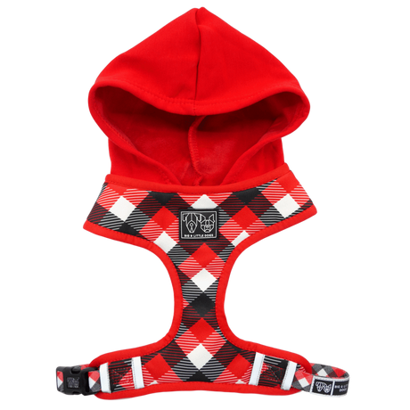 Big and Little Dogs Hoody Harness Roaring Red ( XSMALL) - Premium hondentuig > honden harnas from Big and Little Dogs - Just €24.99! Shop now at Frenkiezdogshop