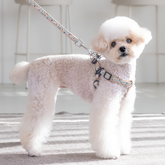 Puppia Lilac Harness X Plus Beige - Premium hondentuig > honden harnas from Puppia - Just €21.99! Shop now at Frenkiezdogshop