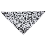 Big  and Little dogs Bandana Black & White Birthday - Premium Bandana > Hondenbandana from Big and Little Dogs - Just €9.99! Shop now at Frenkiezdogshop