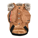 Puppia Fallon Harness Jacket Camel - Premium Hondenkleding > hondenjas from Puppia - Just €82.99! Shop now at Frenkiezdogshop