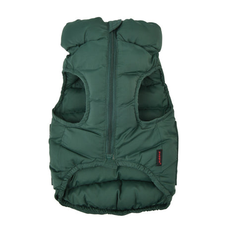 Puppia Puffer Vest Harness Jumper Green - Premium Hondenkleding > hondenjas from Puppia - Just €70.99! Shop now at Frenkiezdogshop