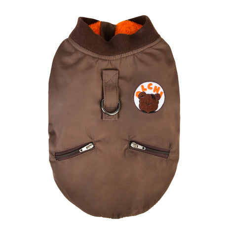 Olchi Scouts Jacket Harness Brown - Premium Hondenkleding > hondenjas from Olchi - Just €55.99! Shop now at Frenkiezdogshop