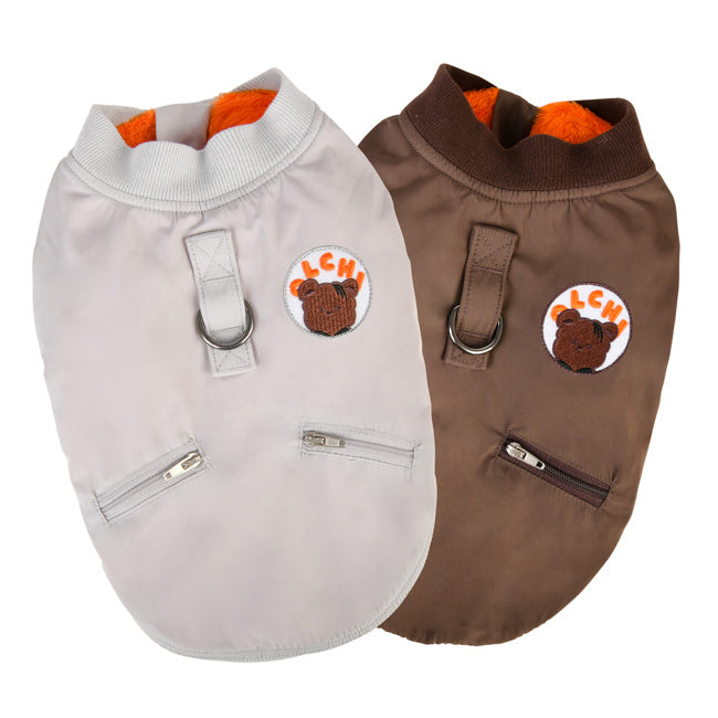 Olchi Scouts Jacket Harness Brown - Premium Hondenkleding > hondenjas from Olchi - Just €55.99! Shop now at Frenkiezdogshop