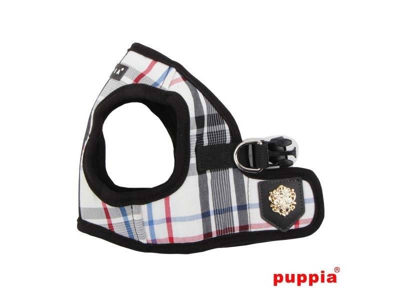 Puppia Junior Vest Harness model B black - Premium hondentuig > honden harnas from Puppia - Just €27.99! Shop now at Frenkiezdogshop