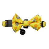 Little Kitty Cat Collar & Bow Tie Cheesin' Around - Premium halsband > kattenhalsband from Little Kitty - Just €9.99! Shop now at Frenkiezdogshop