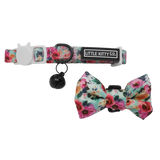 Little Kitty Cat Collar & Bow Tie That Floral Feeling - Premium halsband > kattenhalsband from Little Kitty - Just €9.99! Shop now at Frenkiezdogshop