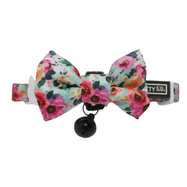 Little Kitty Cat Collar & Bow Tie That Floral Feeling - Premium halsband > kattenhalsband from Little Kitty - Just €9.99! Shop now at Frenkiezdogshop