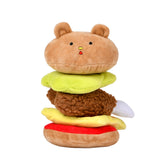 Olchi Fivedogs Hamburger Plush & Squeaky Dog Toy - Premium Hondenspeeltje > Hondenspeelgoed from Olchi - Just €17.99! Shop now at Frenkiezdogshop