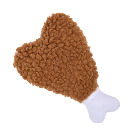 Olchi Fivedogs Hamburger Plush & Squeaky Dog Toy Hondenspeeltje > Hondenspeelgoed one - size