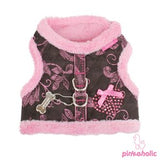 Pinkaholic Silky Pinka Harness pink - Premium hondentuig > honden harnas from Pinkaholic - Just €23.99! Shop now at Frenkiezdogshop