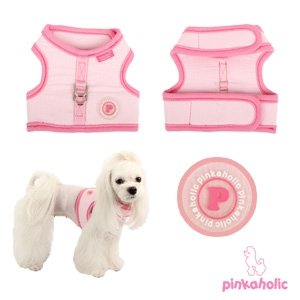 Pinkaholic Downy Harness pink - Premium hondentuig > honden harnas from Pinkaholic - Just €19.99! Shop now at Frenkiezdogshop