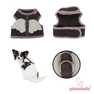 Pinkaholic Venus Pinka Harness brown - Premium hondentuig > honden harnas from Pinkaholic - Just €23.99! Shop now at Frenkiezdogshop