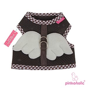 Pinkaholic Venus Pinka Harness brown - Premium hondentuig > honden harnas from Pinkaholic - Just €23.99! Shop now at Frenkiezdogshop