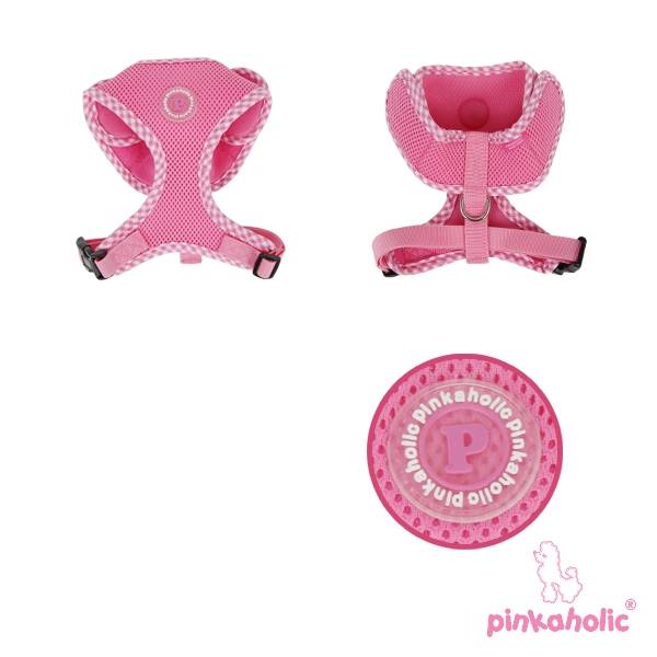 Pinkaholic Venus Superior Harness pink - Premium hondentuig > honden harnas from Pinkaholic - Just €21.99! Shop now at Frenkiezdogshop