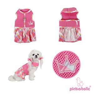 Pinkaholic Dainty Flirt Harness pink - Premium Hondenkleding > Hondenjurk from Pinkaholic - Just €24.99! Shop now at Frenkiezdogshop