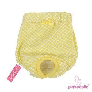 Pinkaholic Peeps Ary Panty Yellow (2 pack) ( SMALL) Loopsheidbroekje > Periodebroekje Small