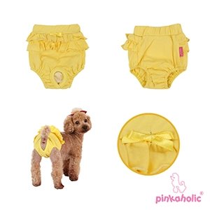 Pinkaholic Peeps Ary Panty Yellow (2 pack) ( SMALL) - Premium Loopsheidbroekje > Periodebroekje from Pinkaholic - Just €22.99! Shop now at Frenkiezdogshop