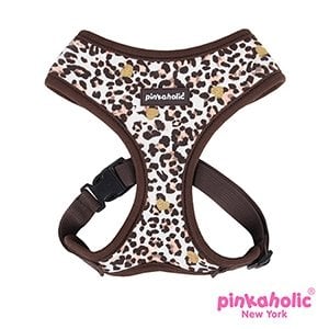 Pinkaholic Leo Harness brown - Premium hondentuig > honden harnas from Pinkaholic - Just €22.99! Shop now at Frenkiezdogshop