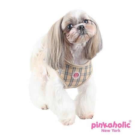 Pinkaholic Victorian Harness beige hondentuig > honden harnas > model A Small