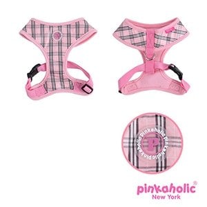 Pinkaholic Victorian Harness pink hondentuig > honden harnas > model A Small