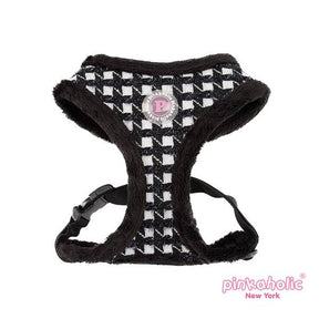 Pinkaholic Cosmo Harness black ( ALLEEN MAAT SMALL ) hondentuig > honden harnas > model A Small