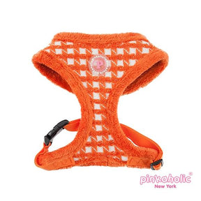 Pinkaholic Cosmo Harness orange hondentuig > honden harnas > model A Small