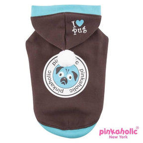 Pinkaholic Chiquito Hoodie Brown - Premium Hondenkleding > Hondentrui from Pinkaholic - Just €20! Shop now at Frenkiezdogshop