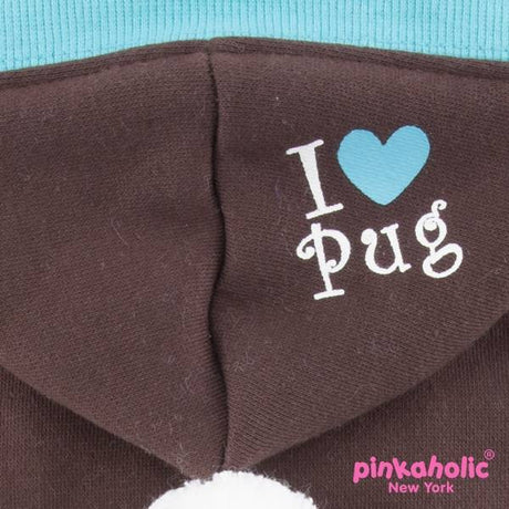 Pinkaholic Chiquito Hoodie Brown Hondenkleding > Hondentrui Small