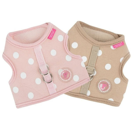 Pinkaholic Sassa Pinka Harness pink hondentuig > honden harnas > model B Small