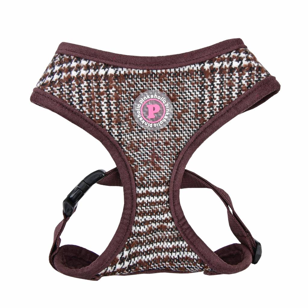 Pinkaholic Da Vinci Harness brown - Premium hondentuig > honden harnas from Pinkaholic - Just €25.99! Shop now at Frenkiezdogshop