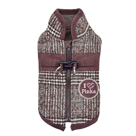 Pinkaholic Da Vinci Jacket Harness Brown - Premium Hondenkleding > hondenjas from Pinkaholic - Just €79.99! Shop now at Frenkiezdogshop