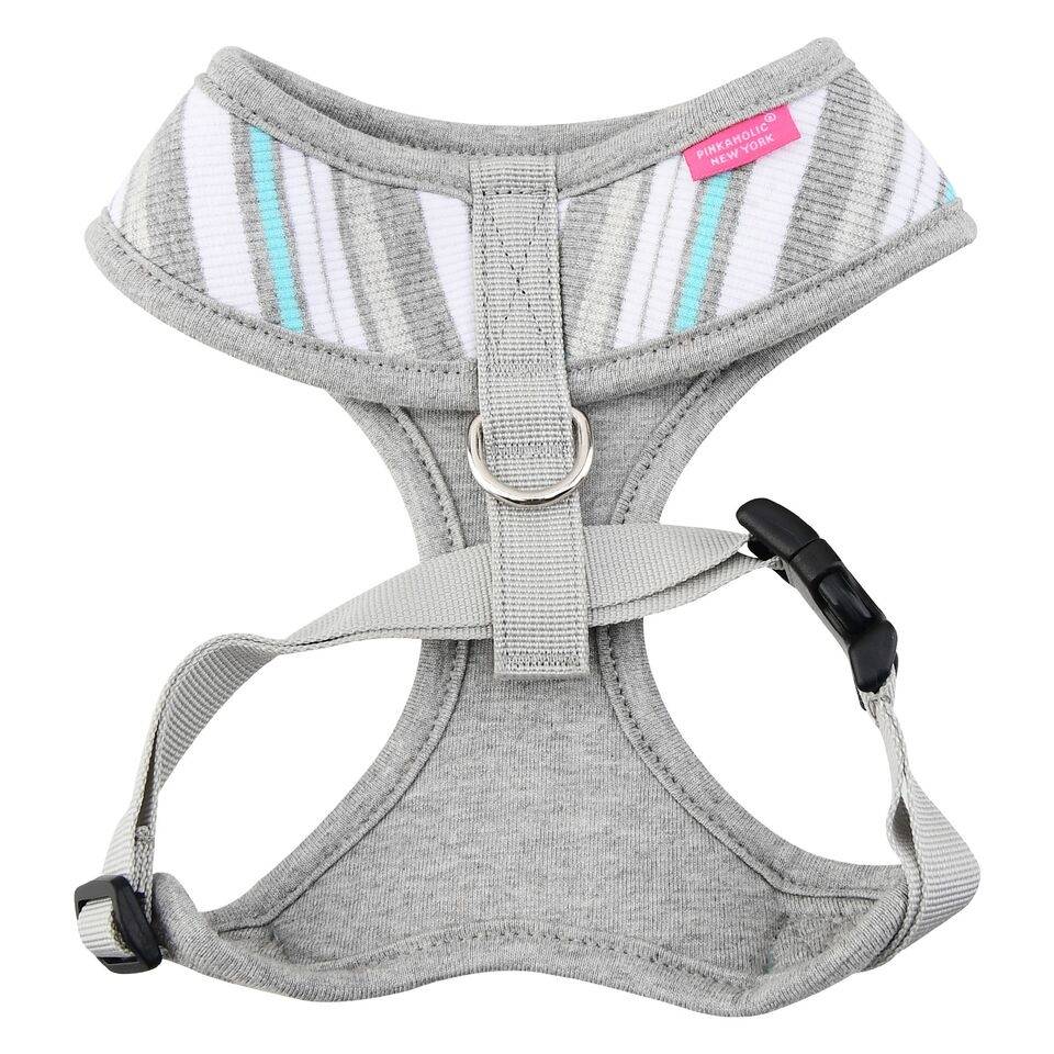 Pinkaholic Harness Cara ML Grey - Premium hondentuig > honden harnas from Pinkaholic - Just €22.99! Shop now at Frenkiezdogshop