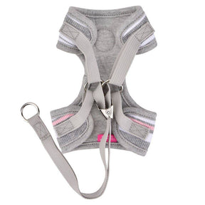 Pinkaholic Cara Harness C ML Grey hondentuig > honden harnas > model C Small