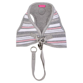 Pinkaholic Cara Vest Harness ML Grey hondentuig > honden harnas > overige modellen Small