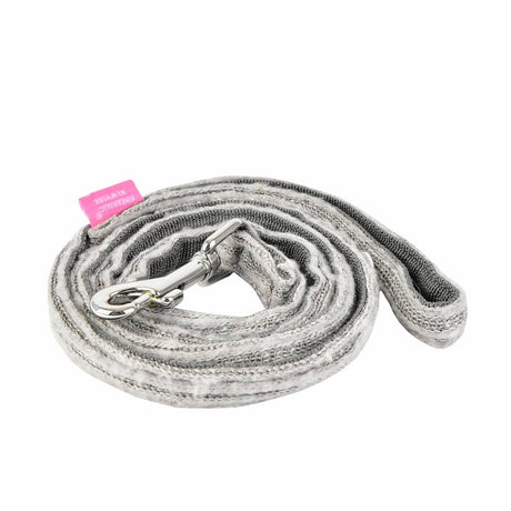 Pinkaholic Zuri lijn grey - Premium hondenriem > hondenlijn from Pinkaholic - Just €16.99! Shop now at Frenkiezdogshop