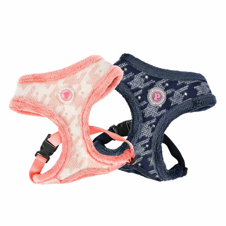 Pinkaholic Mirabelle Harness indian pink hondentuig > honden harnas > model A Small