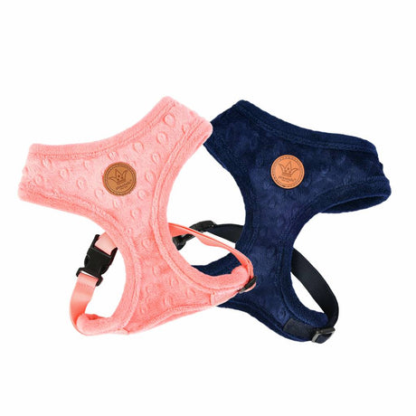 Pinkaholic Polina Harness navy hondentuig > honden harnas > model A Small
