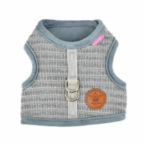 Pinkaholic Elicia Harness Pinka grey hondentuig > honden harnas > model B Small