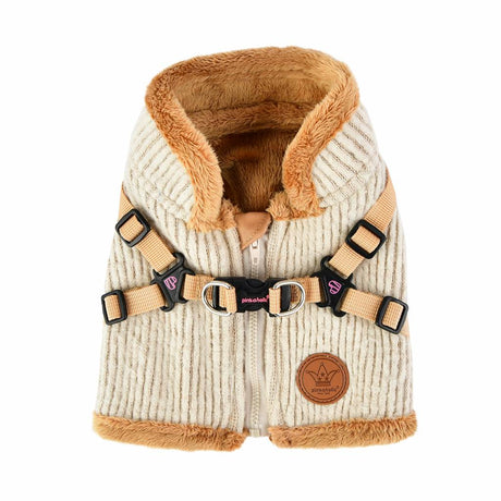 Pinkaholic Zuri Harness V beige ( small ) - Premium hondentuig > honden harnas from Pinkaholic - Just €29.99! Shop now at Frenkiezdogshop