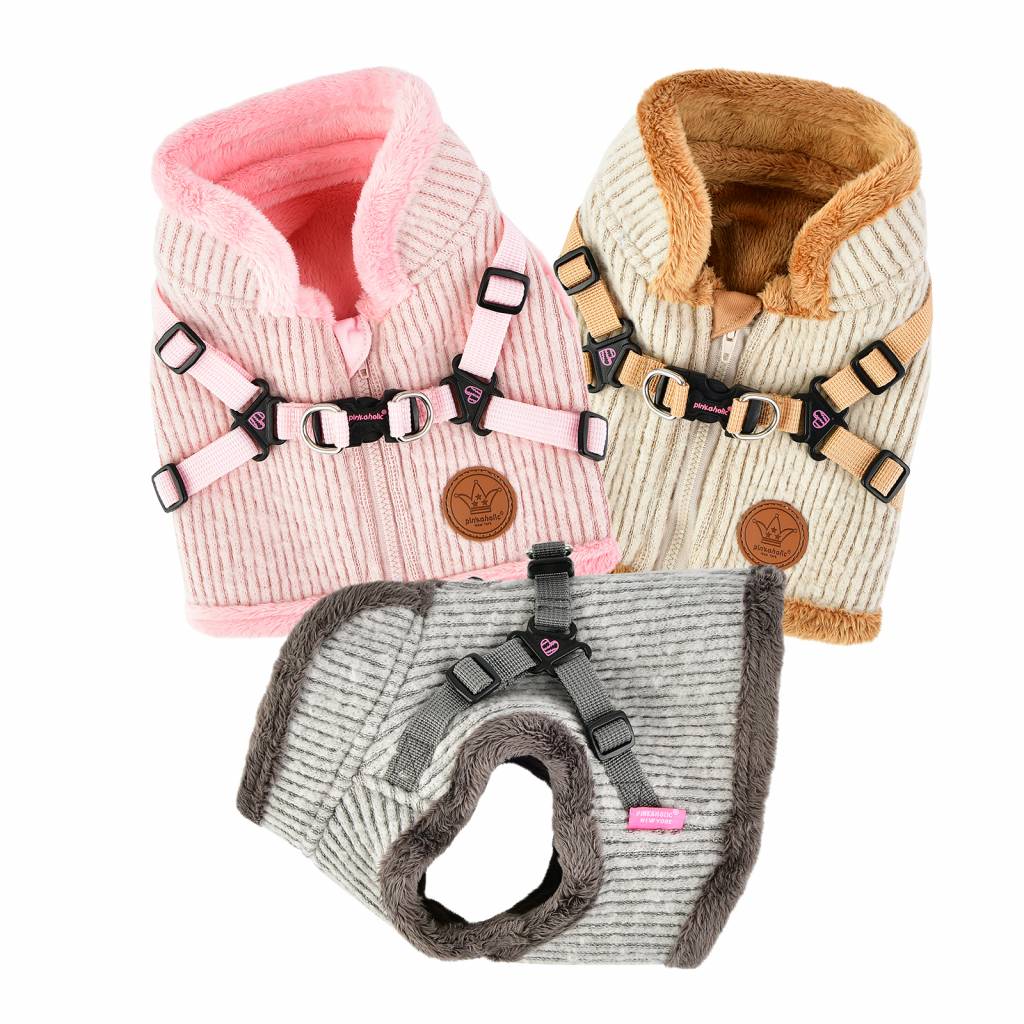 Pinkaholic Zuri Harness V beige ( small ) - Premium hondentuig > honden harnas from Pinkaholic - Just €29.99! Shop now at Frenkiezdogshop