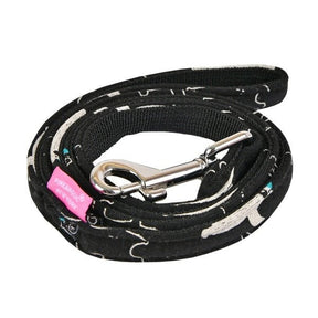Pinkaholic Ursa Leash Black hondenriem > hondenlijn Medium