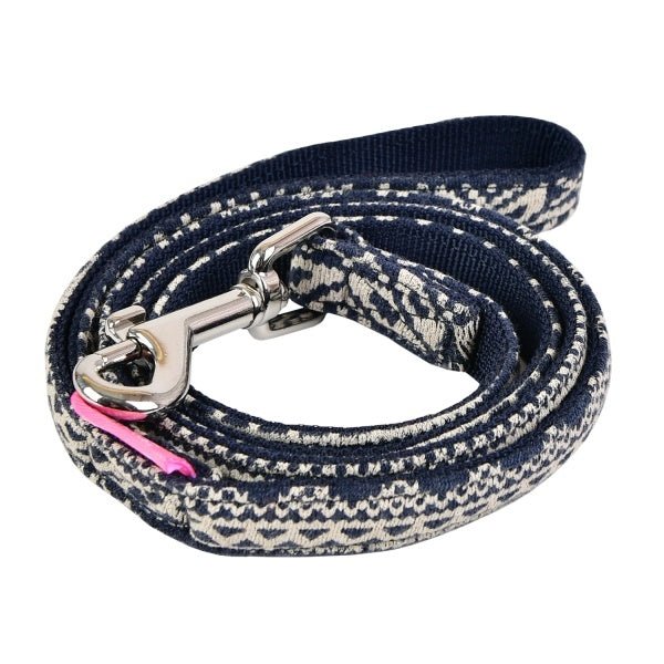 Pinkaholic Neige Leash Navy - Premium hondenriem > hondenlijn from Pinkaholic - Just €14.99! Shop now at Frenkiezdogshop