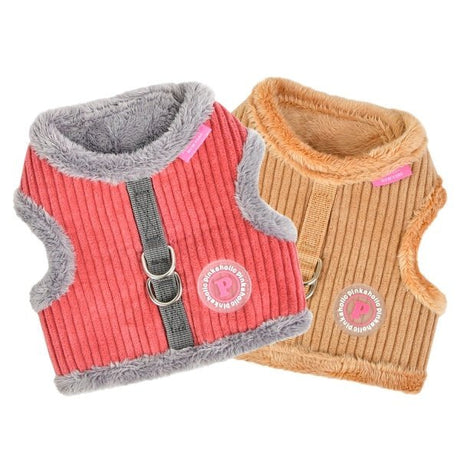 Pinkaholic Lucca Pinka Harness Dark Pink hondentuig > honden harnas > model B Small