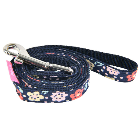 Pinkaholic Crocus Leash Navy - Premium hondenriem > hondenlijn from Pinkaholic - Just €15.99! Shop now at Frenkiezdogshop