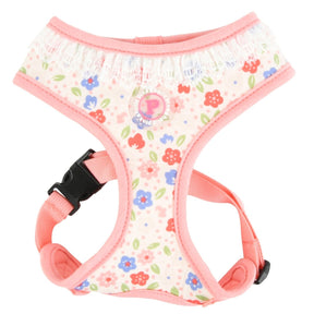 Pinkaholic Crocus harness Indian Pink hondentuig > honden harnas > model A Small