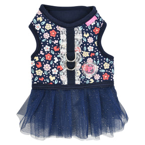 Pinkaholic Crocus Pinka Harness Navy - Premium Hondenkleding > Hondenjurk from Pinkaholic - Just €20! Shop now at Frenkiezdogshop