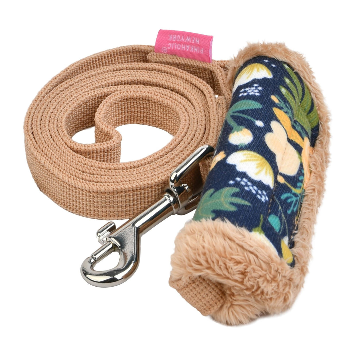 Pinkaholic Fleur Leash Navy - Premium hondenriem > hondenlijn from Pinkaholic - Just €15.99! Shop now at Frenkiezdogshop