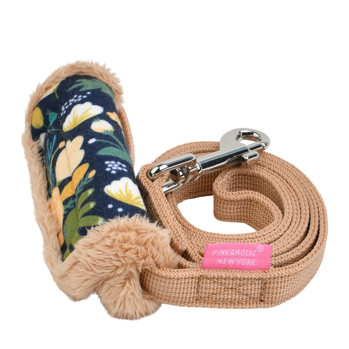 Pinkaholic Fleur Leash Navy - Premium hondenriem > hondenlijn from Pinkaholic - Just €15.99! Shop now at Frenkiezdogshop