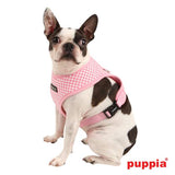 Puppia Neogen Harness Snugfit pink - Premium hondentuig > honden harnas from Puppia - Just €22.99! Shop now at Frenkiezdogshop