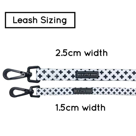 Big and Little Dogs lijn Nordic Crosses (ALLEEN 2,5 CM) - Premium hondenriem > hondenlijn from Big and Little Dogs - Just €19.99! Shop now at Frenkiezdogshop